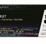 HP Original 125A Toner Doppelpack schwarz 2 x 2.200 Seiten (CB540AD)