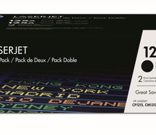 HP Original 125A Toner Doppelpack schwarz 2 x 2.200 Seiten (CB540AD)