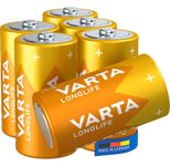 Varta Longlife C 1,5V - 6er-Pack