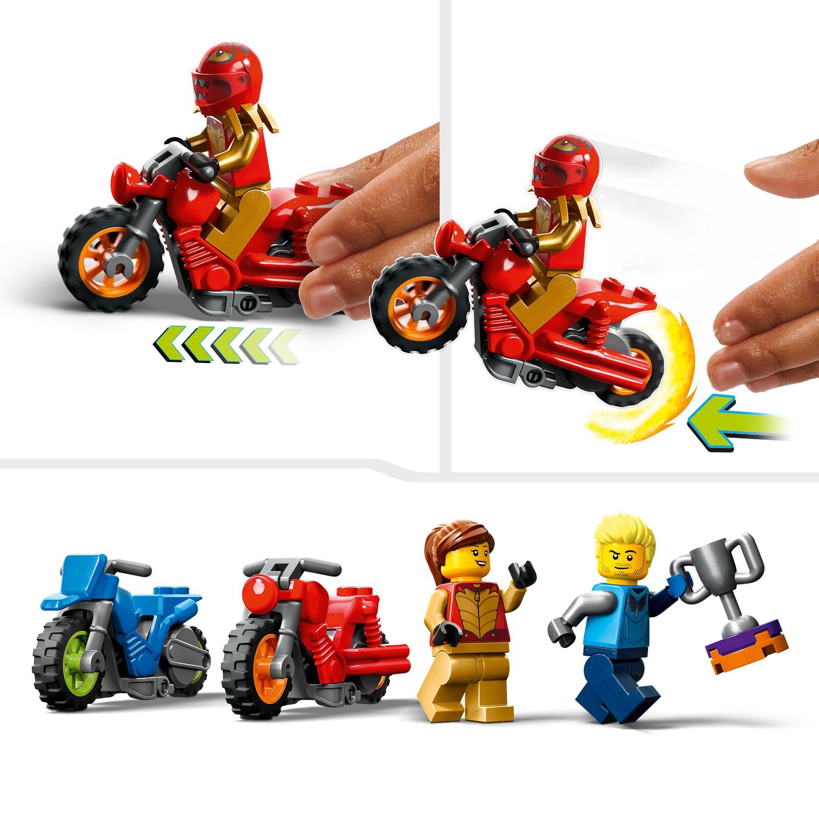 LEGO® City Kreisende Reifen-Challenge 60360