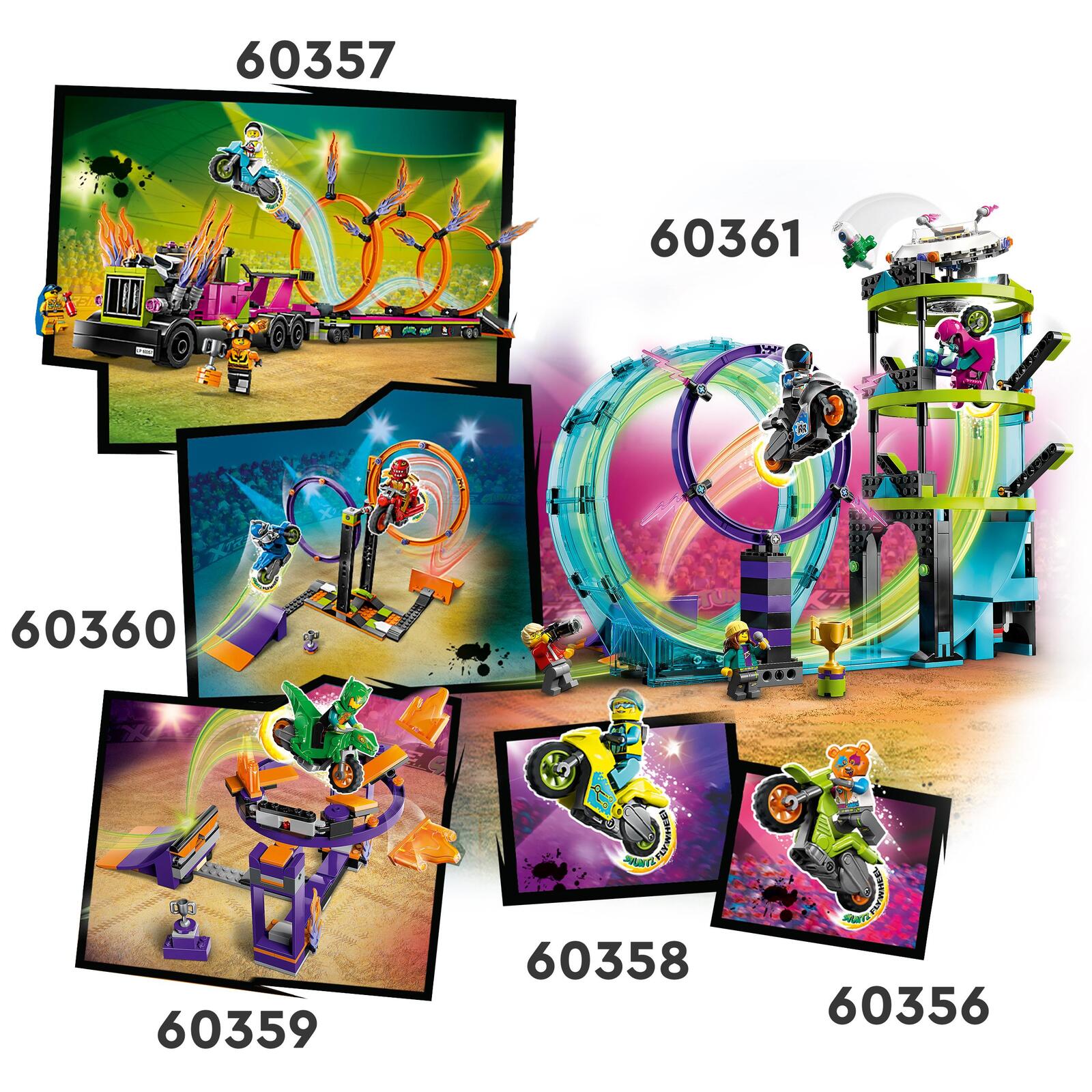 LEGO® City Kreisende Reifen-Challenge 60360
