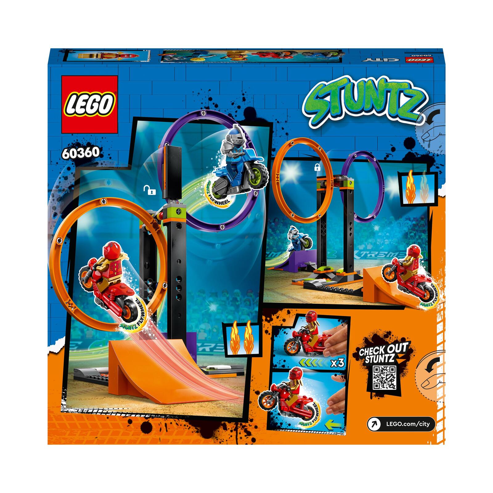 LEGO® City Kreisende Reifen-Challenge 60360