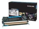 Lexmark Original Toner Standard Variante - C/X748 cyan 10000 Seiten (C748H2CG)