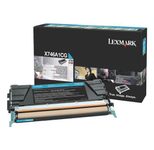 Lexmark Original Toner cyan 7.000 Seiten (X746A1CG) für X746de, X748de/dte