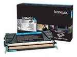 Lexmark Original Toner Standard Variante - X746 cyan 7000 Seiten (X746A2CG)