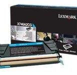 Lexmark Original Toner Standard Variante - X746 cyan 7000 Seiten (X746A2CG)