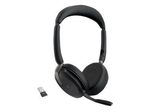 Jabra Evolve2 65 Flex MS Stereo Headset On-Ear