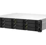 QNAP TurboStation TS-1264U-RP-8G 12 Einschübe NAS-Server Leergehäuse (TS-1264U-RP-8G)