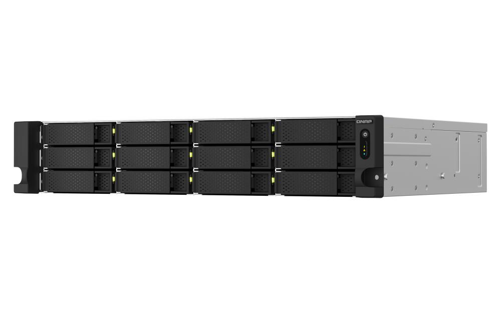 QNAP TurboStation TS-1264U-RP-8G 12 Einschübe NAS-Server Leergehäuse (TS-1264U-RP-8G)