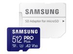 Samsung PRO Plus microSD-Speicherkarte (2023) - 512 GB