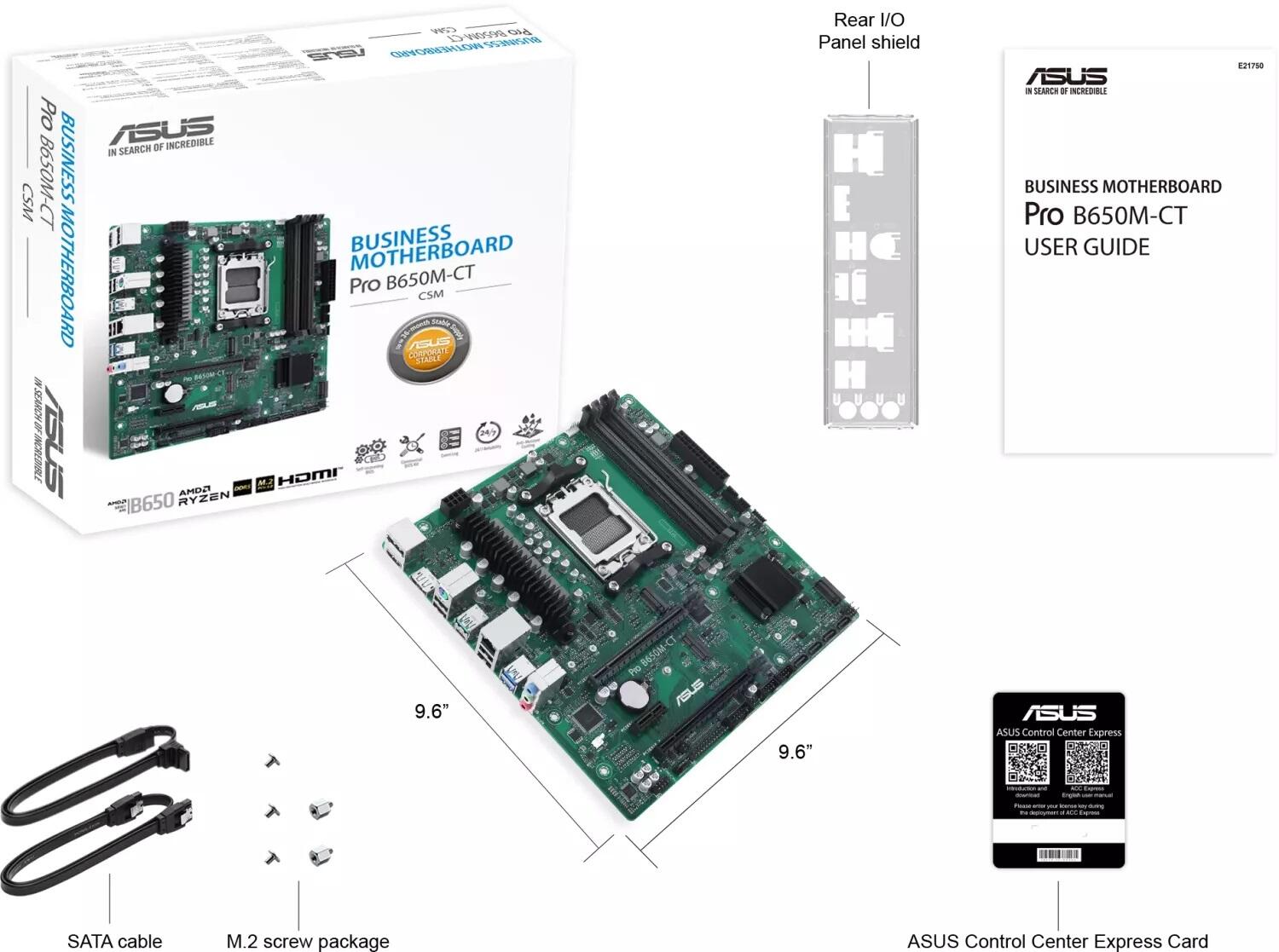 ASUS Prime B650M-CT-CSM
