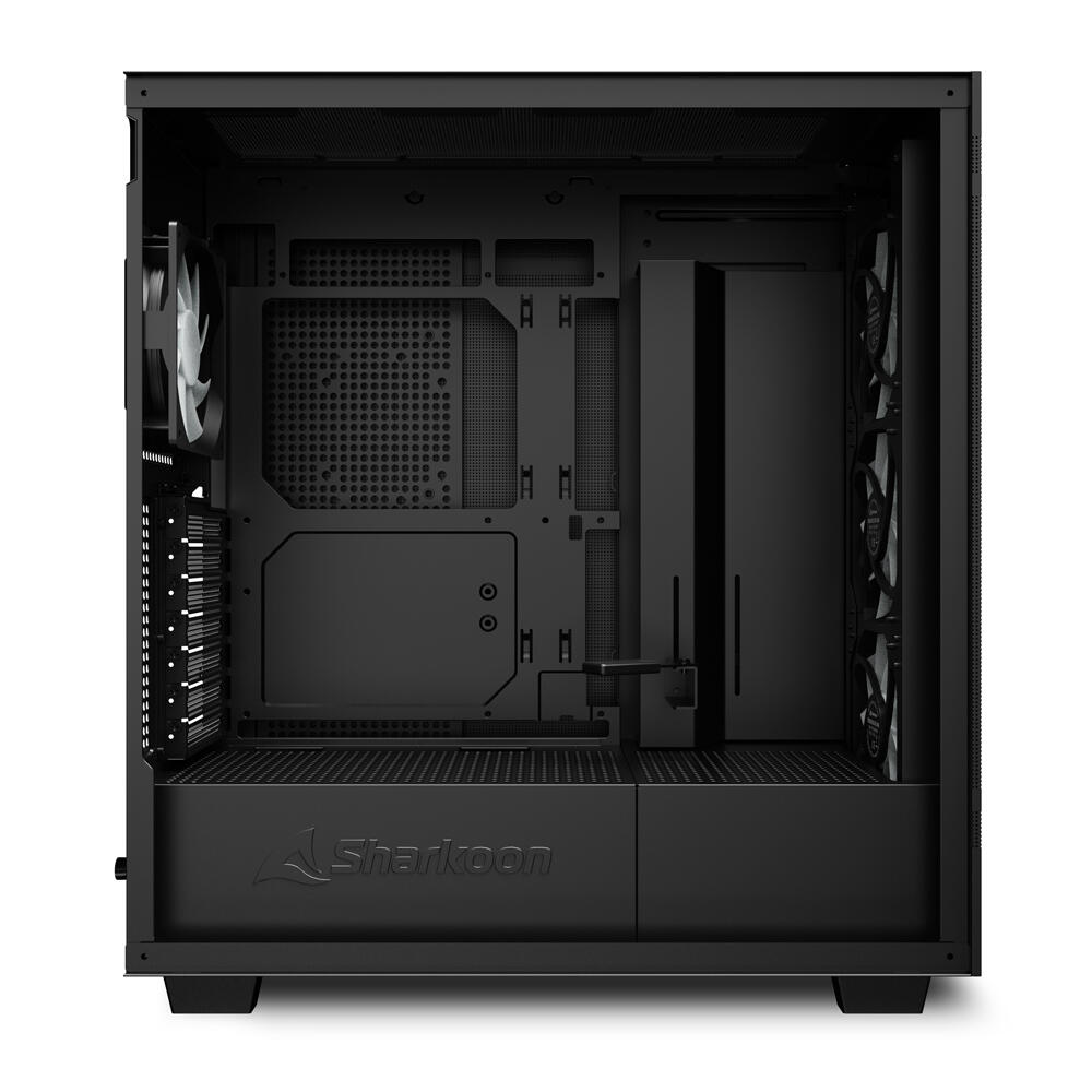 Sharkoon PC Gehäuse Rebel C50 Black RGB ATX schwarz