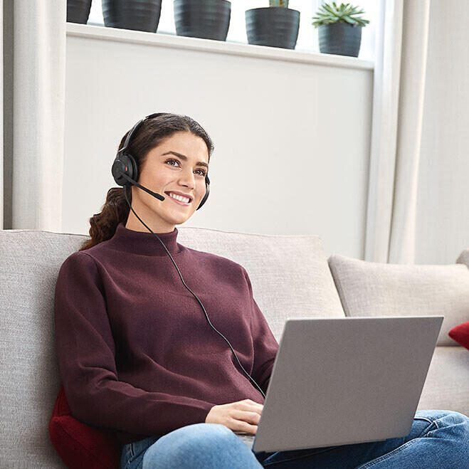 Jabra Evolve2 30 SE MS Stereo Headset On-Ear