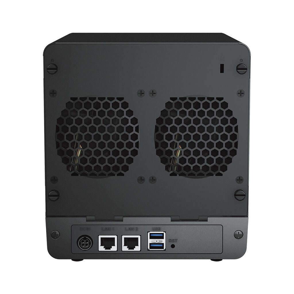 Synology DiskStation DS423 4 Einschübe NAS-Server Leergehäuse + 2x Seagate Ironwolf SATA 3.5" HDD 8TB Festplatte