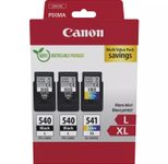 Canon Original PG-540L + CL-541XL Druckerpatronen Multipack - 2 x schwarz / 1 x farbig (5224B017)