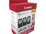 Canon Original PG-540L + CL-541XL Druckerpatronen Valuepack - 2 x schwarz / 1 x farbig + 50 Blatt Fotopapier (5224B015)