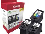 Canon Original PG-560XL + CL-561XL Druckerpatronen Multipack - 2 x schwarz / 1 x farbig (3712C009)