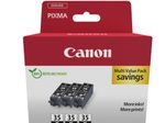 Canon Original PG-35 Druckerpatronen (3er-Pack) schwarz (1509B028)