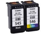 Canon Original PG-545 + CL-546 Druckerpatronen Valuepack - 1 x schwarz / 1 x farbig + 50 Blatt Fotopapier (8287B008)