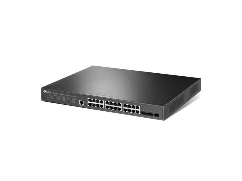 TP-Link Omada JetStream 24P Switch L2+  managed 16 x 10/100/1000/2.5G (PoE+) + 8 x 10/100/1000/2500 (PoE++) + 4 x 10 Gigabit SFP+