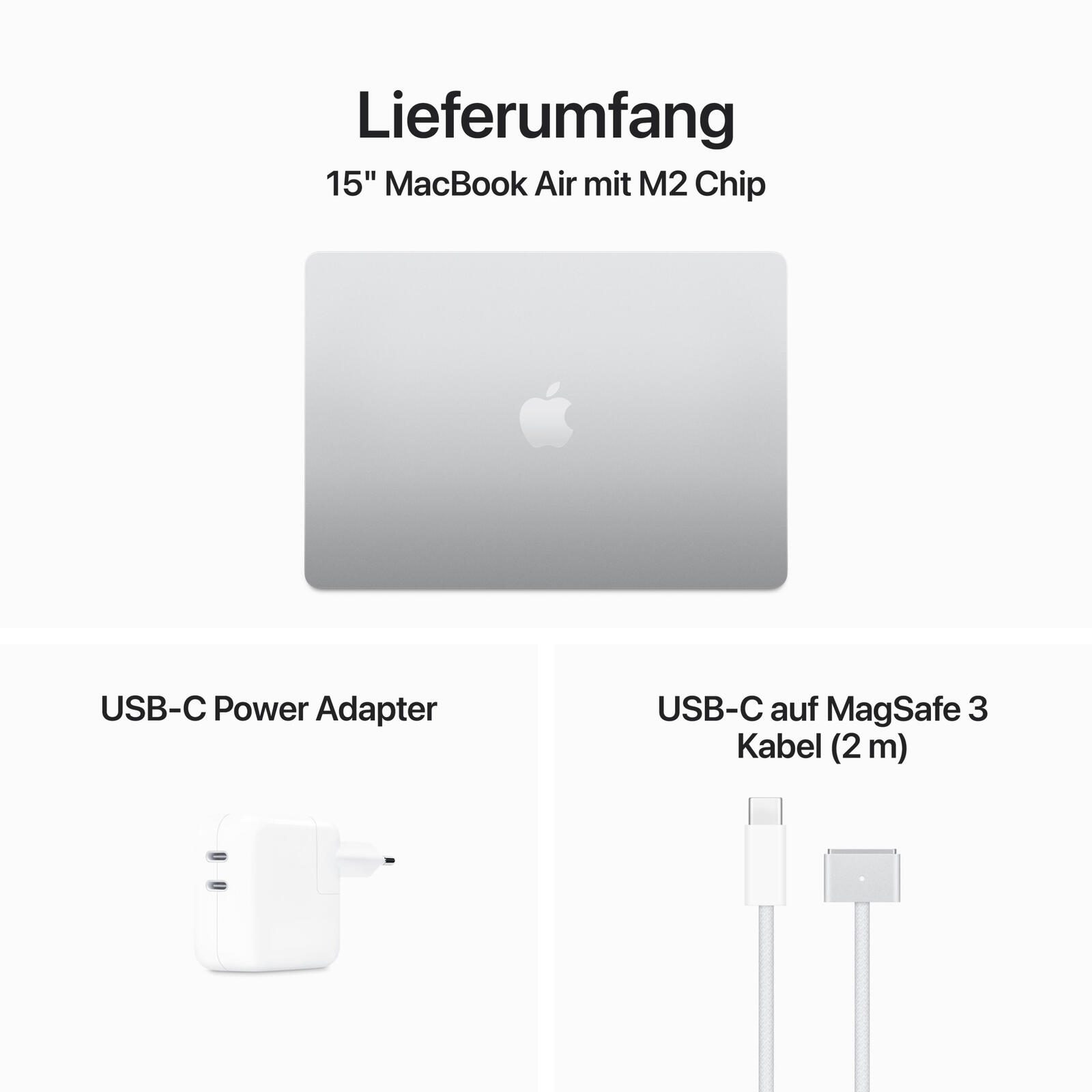 Apple MacBook Air 38,91cm (15,3") silber