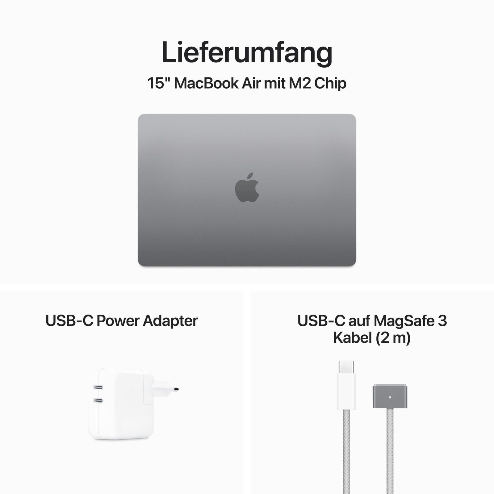 Apple MacBook Air 38,91cm (15,3") space grau