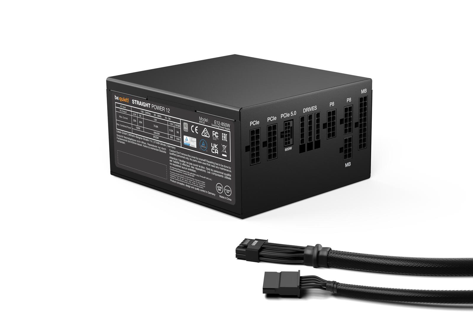 be quiet Netzteil Straight Power 12 850W Modular 80 Plus Platinum