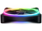 NZXT F120 RGB DUO - Gehäuselüfter, Schwarz (120mm, 20x LED)