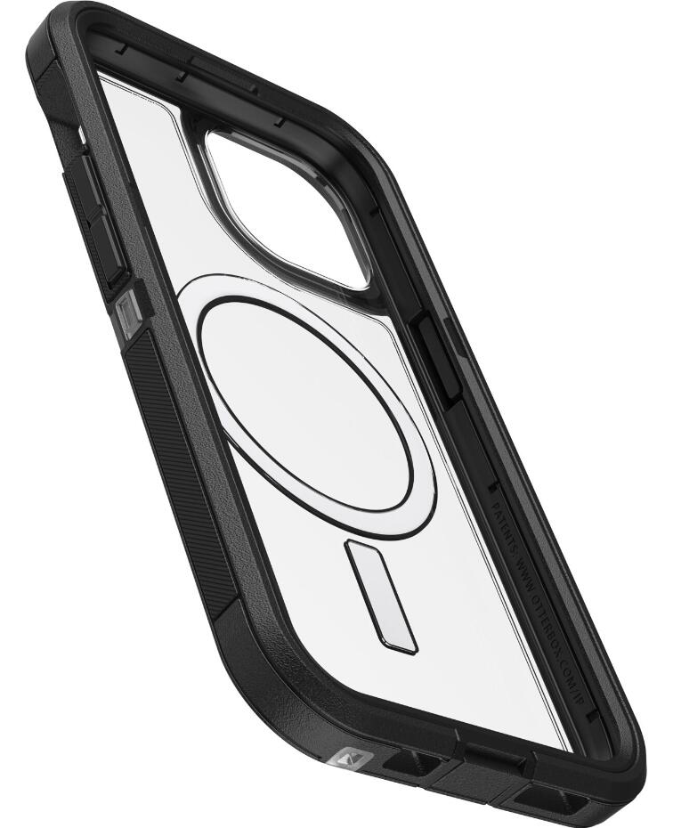 OtterBox Defender Series XT für das Apple iPhone 15 Plus - Clear/Schwarz