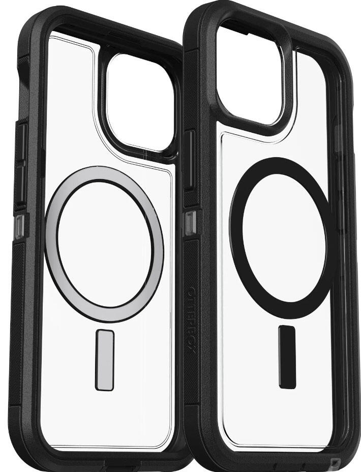 OtterBox Defender Series XT für das Apple iPhone 15 Pro Max - Clear/Schwarz