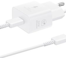 Samsung Schnellladeadapter mit Datenkabel EP-T2510 (White)