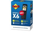 AVM FRITZ FonX6 Schnurloses Erweiterungshandgerät Anrufbeantworter,Internetradio,Rufnummernanzeige ECO DECT\GAP schwarz