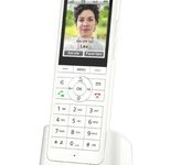 AVM FRITZ FonX6 Schnurloses Erweiterungshandgerät Anrufbeantworter, Internetradio, Rufnummernanzeige ECO DECT\GAP weiß