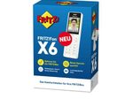 AVM FRITZ FonX6 Schnurloses Erweiterungshandgerät Anrufbeantworter, Internetradio, Rufnummernanzeige ECO DECT\GAP weiß