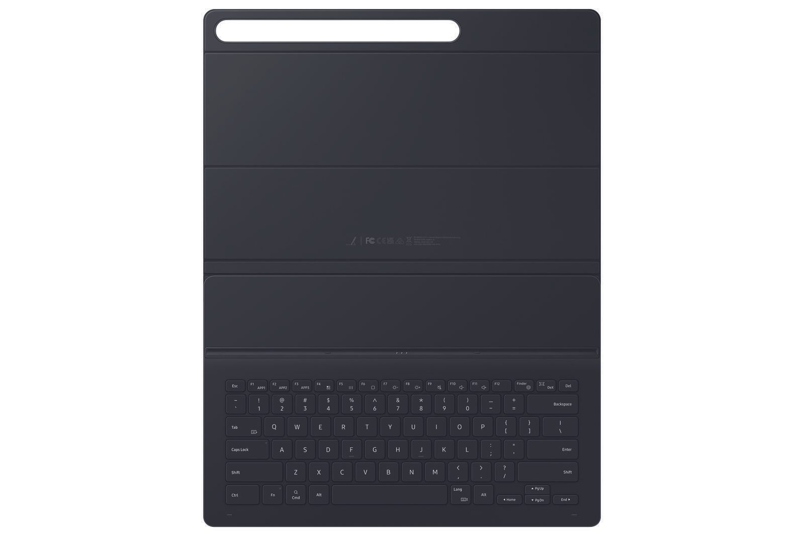 Samsung Book Cover Keyboard Slim für Galaxy Tab S9 Ultra (Black)