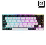 Sharkoon Tastatur SGK50 S3 Gateron Brown weiß