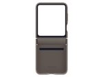 Samsung Flap ECO-Leather Case für Galaxy Z Flip5 (Etoupe)