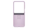 Samsung Silicone Case with Ring für Galaxy Z Flip5 (Lavender)