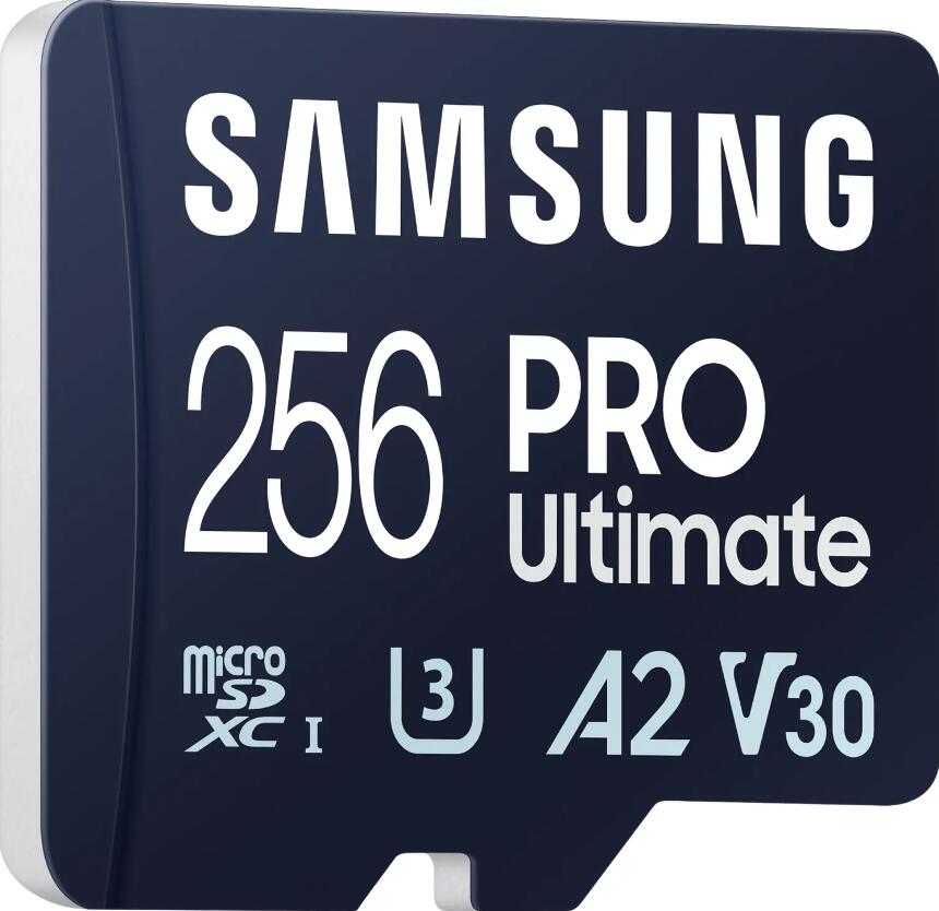 Samsung PRO Ultimate microSD-Speicherkarte inkl. SD Adapter - 256 GB
