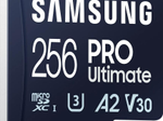 Samsung PRO Ultimate microSD-Speicherkarte inkl. SD Adapter - 256 GB