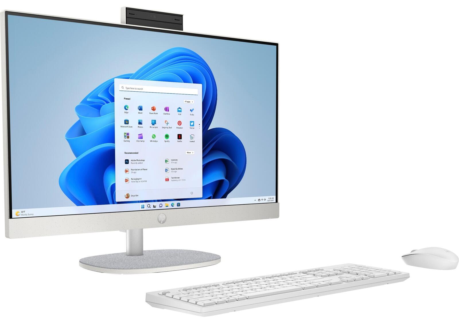 HP 24-cr0007ng All-in-One-PC 60,5 cm (23,8 Zoll)