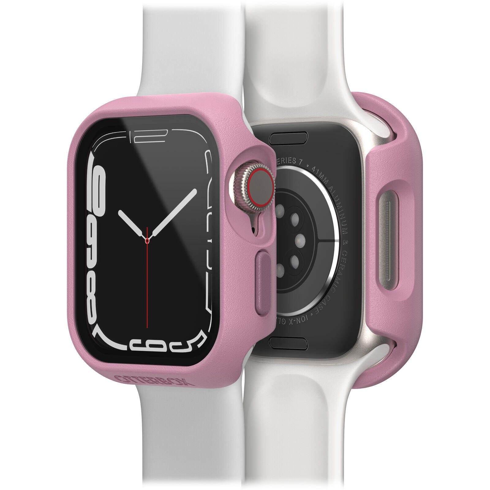 OtterBox Eclipse Case mit Displayschutz für die Apple Watch 7-9, 41mm - Mulberry Muse (Pink)