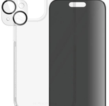 PanzerGlass™ Privacy 3-in-1 Set - iPhone 15