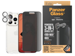 PanzerGlass™ Privacy 3-in-1 Set - iPhone 15 Pro