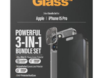 PanzerGlass™ Privacy 3-in-1 Set - iPhone 15 Pro