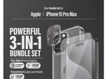 PanzerGlass™ 3-in-1 Set für iPhone 15 Pro Max