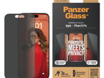 PanzerGlass™ Privacy Displayschutz iPhone 15 Pro