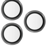 PanzerGlass™ Hoops Kameraschutz für das Apple iPhone 15 Pro & iPhone 15 Pro Max - Schwarz