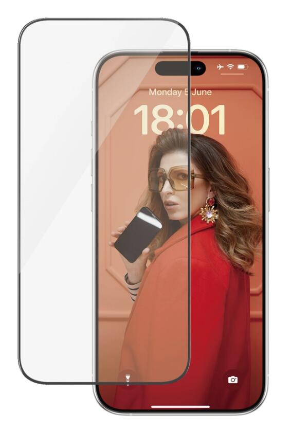 PanzerGlass™ Displayschutzfolie iPhone 15 Pro