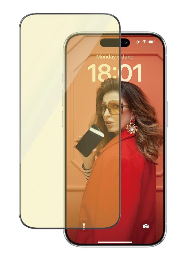 PanzerGlass™ Eyecare Displayschutzfolie für das Apple iPhone 15 Pro